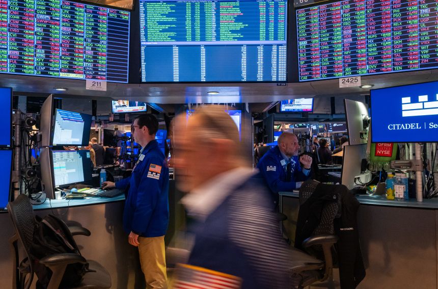Energy, materials and consumer staples are leading the S&P 500 this year while technology is lagging behind.