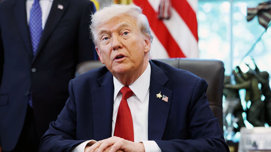 President Donald Trump at the White House.