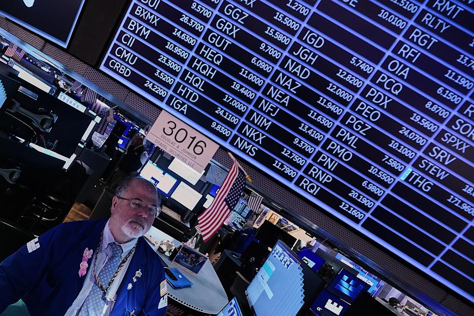 Wall Street strategists expect that earnings growth will power the stock market higher this year. (AP Photo/Richard Drew)
