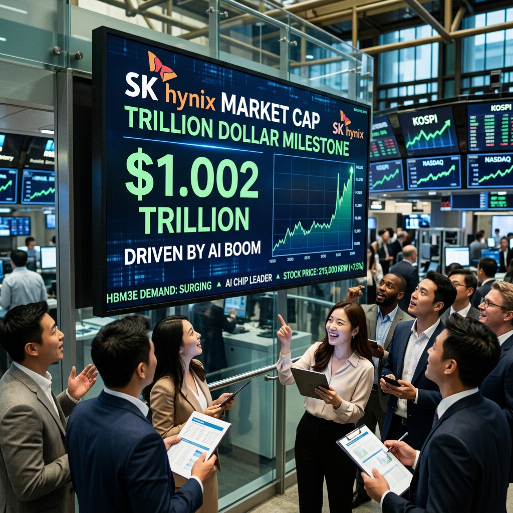 SK Hynix trillion market cap AI boom